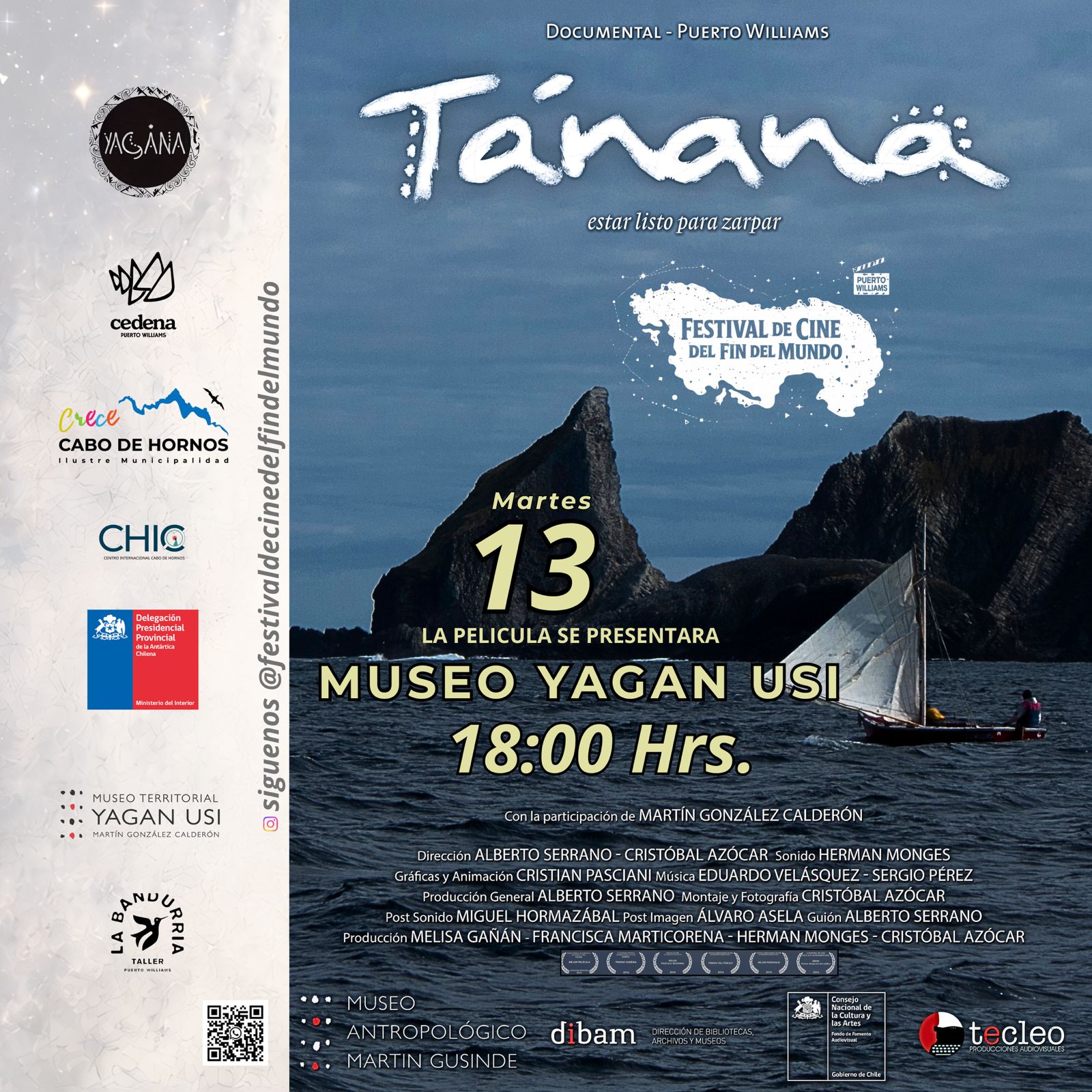 Poster de Tánana, estar listo para zarpar